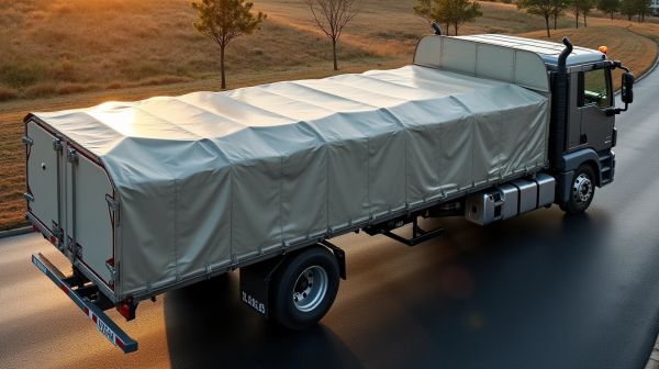 Pourquoi choisir une bâche de camion sur mesure optimise votre protection