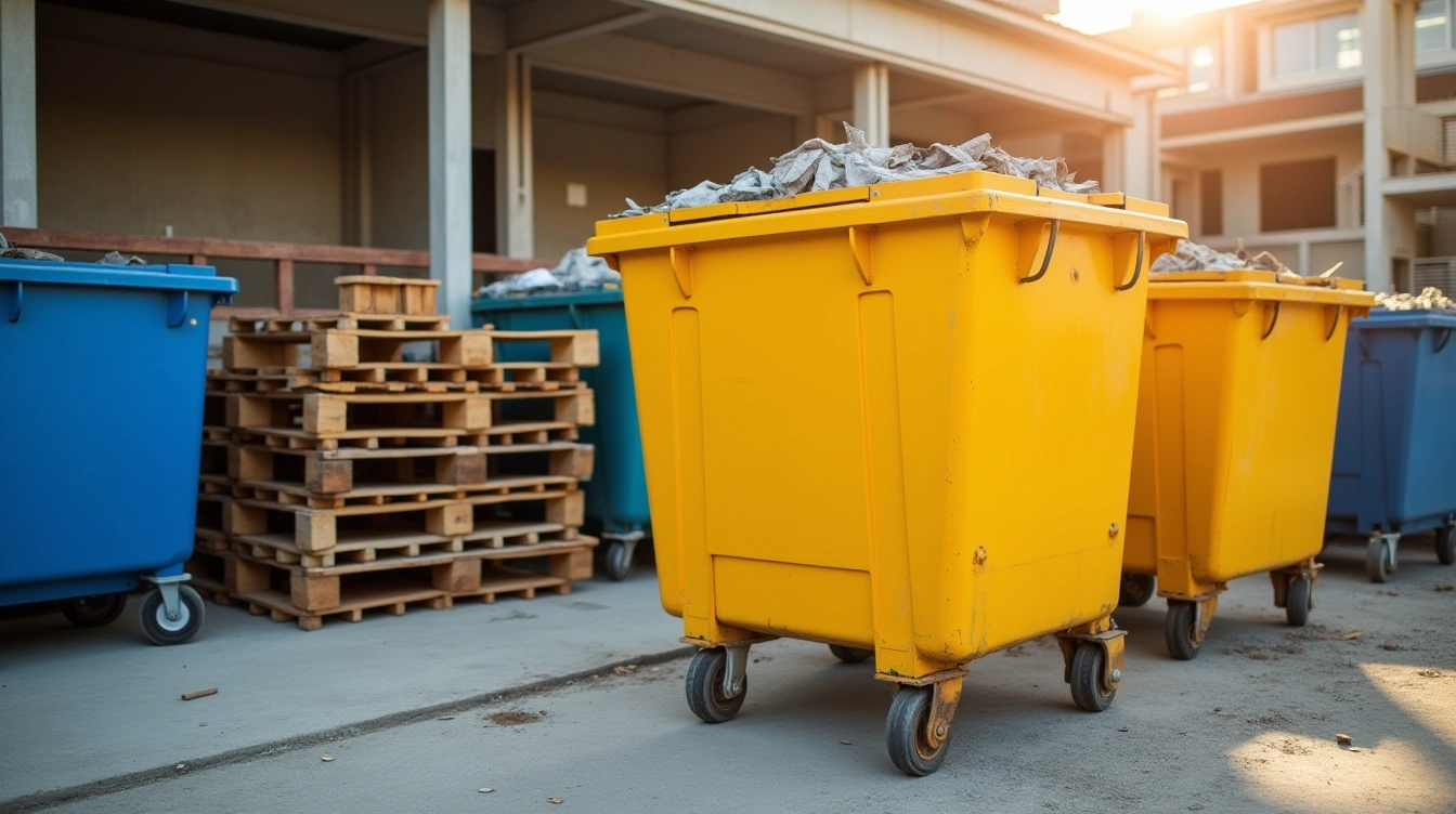 Quels types de déchets peut-on déposer dans une benne ?